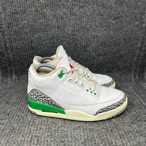 Nike Air Jordan 3 Retro Lucky Green White Shoes Women’s Size 8.5 CK9246-136